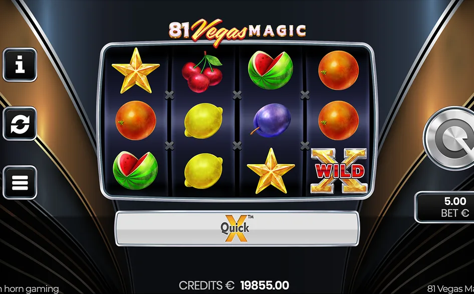Válce hry 81 Vegas Magic