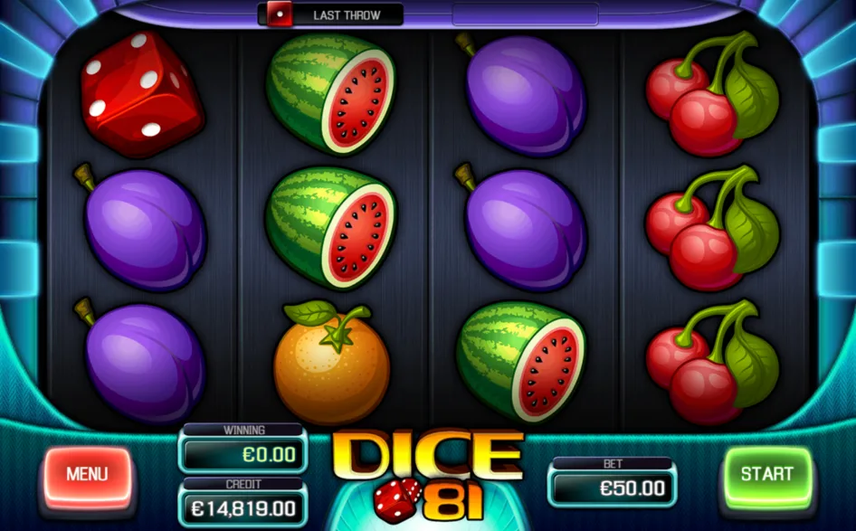 Válce hry Dice 81