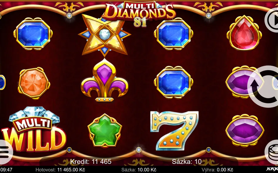 Bębny automatu Multi Diamonds 81