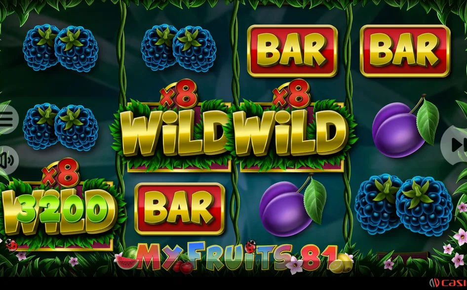 Válce hry My Fruits 81