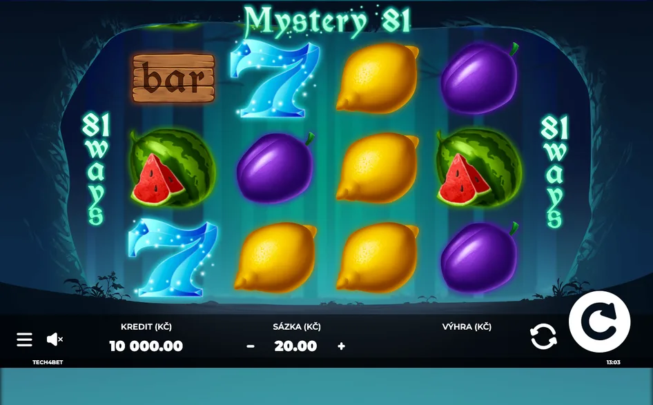Bębny automatu Mystery 81