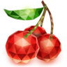 třešně – symbol automatu 81 Crystal Fruits