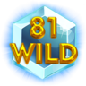 divoký symbol – symbol automatu 81 Crystal Fruits