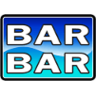 modrý dvojitý BAR – symbol automatu Criss Cross 81