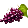 Trauben – Symbol im Spielautomaten Fruit Awards