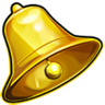 zlatý zvonek – symbol automatu Fruity Gold 81
