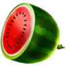 melón – symbol automatu Harlequin Dice