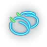švestka – symbol automatu Midnight Fruits 81