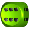 kostky 1–6 – symbol automatu Multidice 81