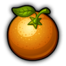 Orange – Symbol im Spielautomaten Turbo Slots 81