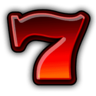 Sieben – Symbol im Spielautomaten Turbo Slots 81